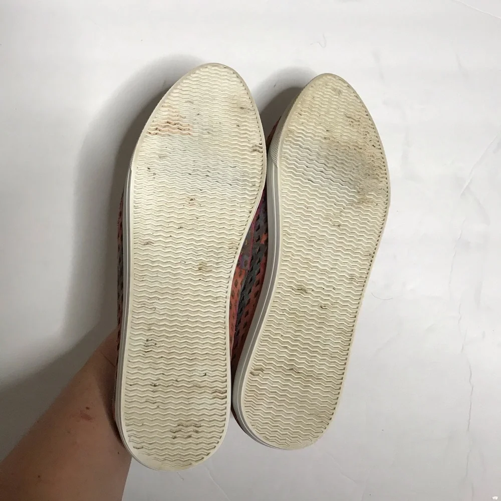 Lori Goldstein laser cut slip on loafers flats - Picture 9 of 12